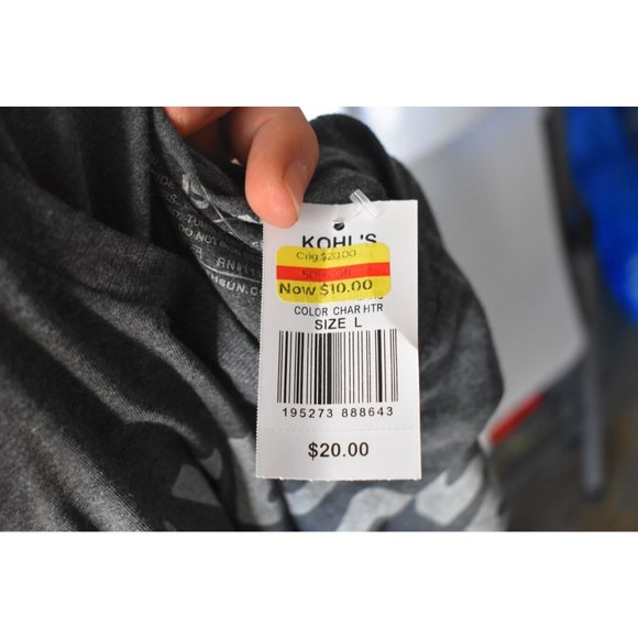 New With Tags!!! Fifth Sun Grey "Everyone" Tee L - Picture 4 of 5